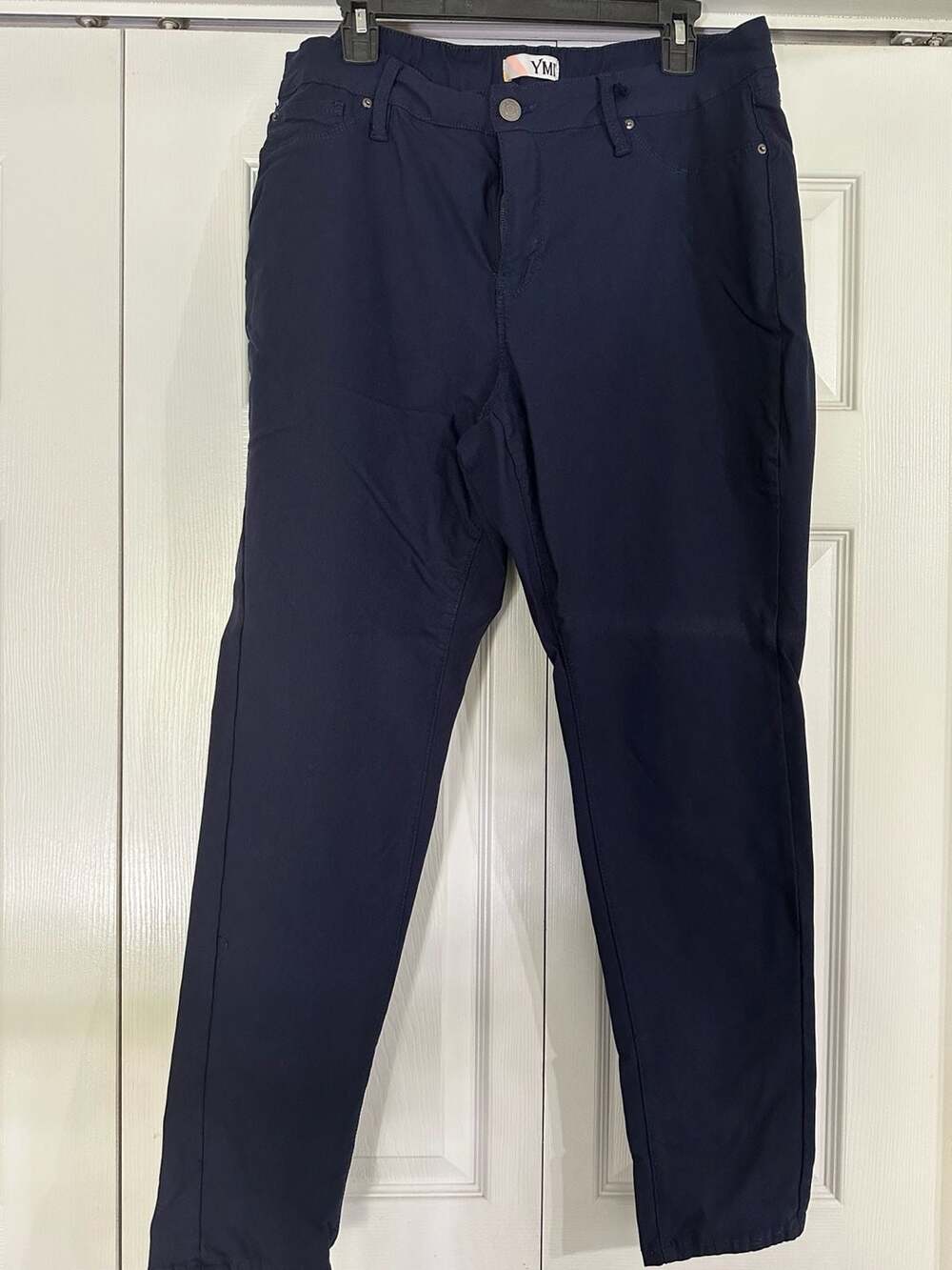 YMI Pants Size 3X Navy Blue Stretch Chino